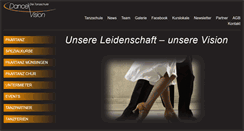Desktop Screenshot of dance-vision.ch